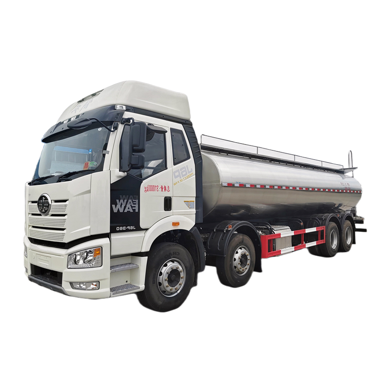 Brand New FAW 8X4 Leite Caminh&atilde;o Tanque Leite Inoxid&aacute;vel 22m&sup3; 22000L Leite Tanque