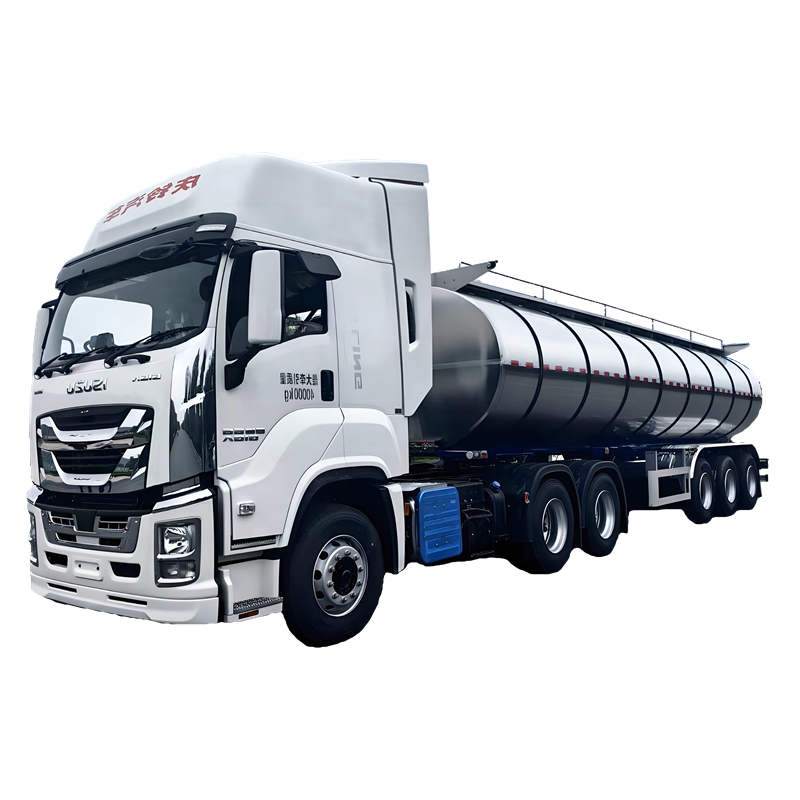 Novo 30m&sup3; Semi-reboque De Transporte De Leite De Tr&ecirc;s Eixos 304 Tanque De Leite De A&cced
