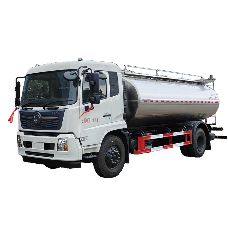 Brand New Dongfeng 12m&sup3; Fresh Milk Transfer Truck 4X2 12000L Liquid Food Milk Tanker Truck Para