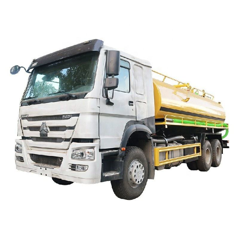 Top Qualidade HOWO 6X4 20cbm Vacuum Pump Fecal Suction Truck Toilet Septic Tank Truck Para Venda