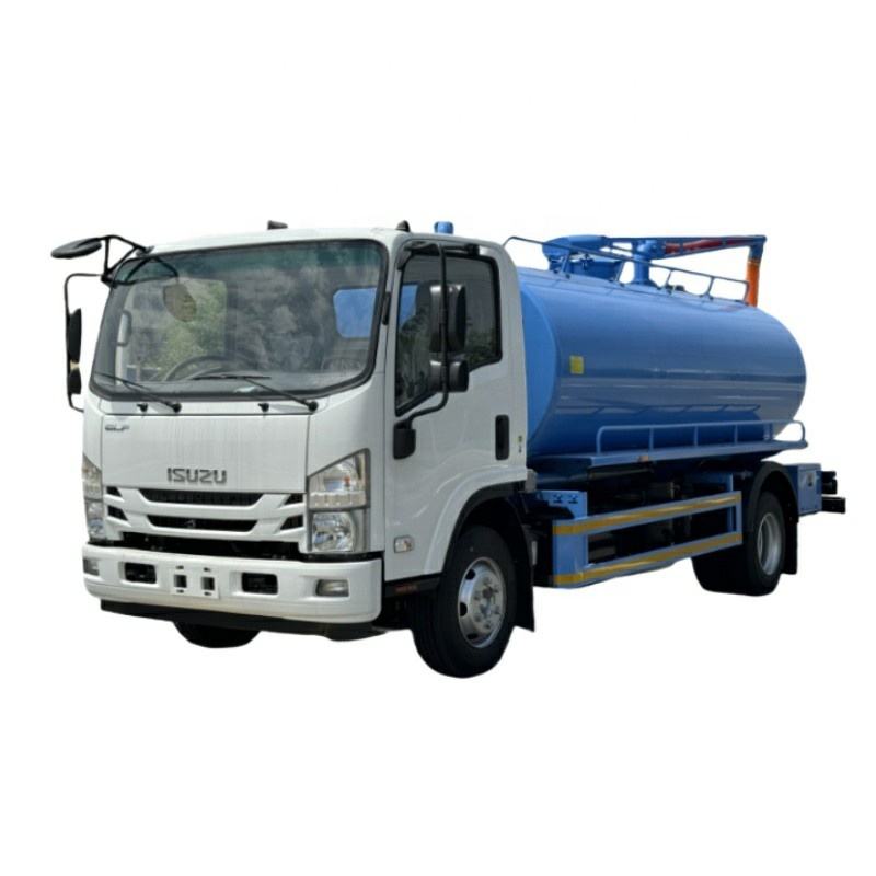 Pre&ccedil;o Barato 1suzu 5cbm 5000l V&aacute;cuo Esgoto Suc&ccedil;&atilde;o Caminh&atilde;o 4x2 Fe