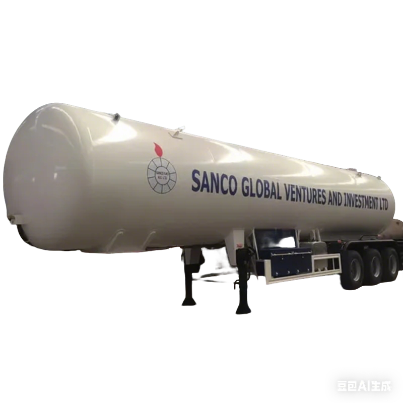 60000 Litros/30 Toneladas GPL Propano Reboque