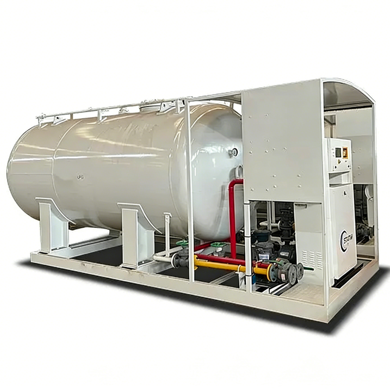 5 Toneladas Skid GPL Esta&ccedil;&atilde;o De Gasolina