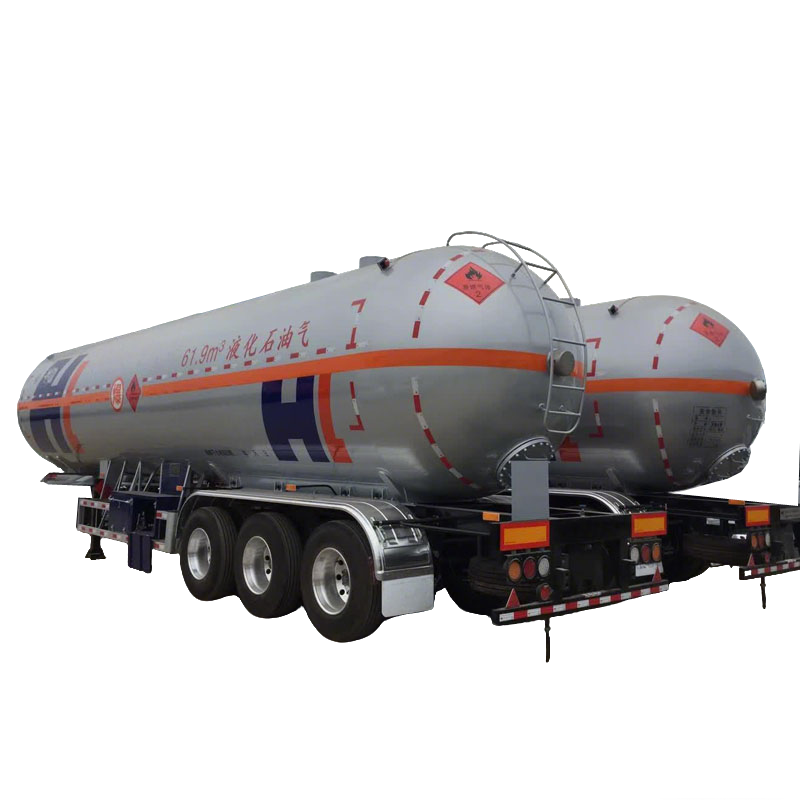 61.9CBM 30 Toneladas LPG Road TankerTruck