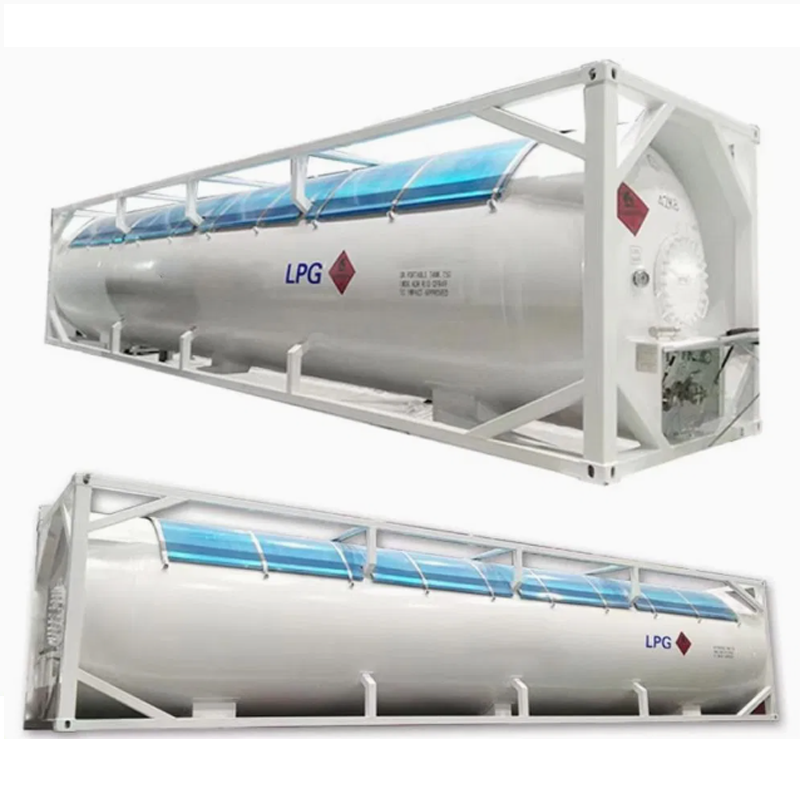 Un T50 Standard 40FT ISO Tank Container Transporte Seguro De GPL