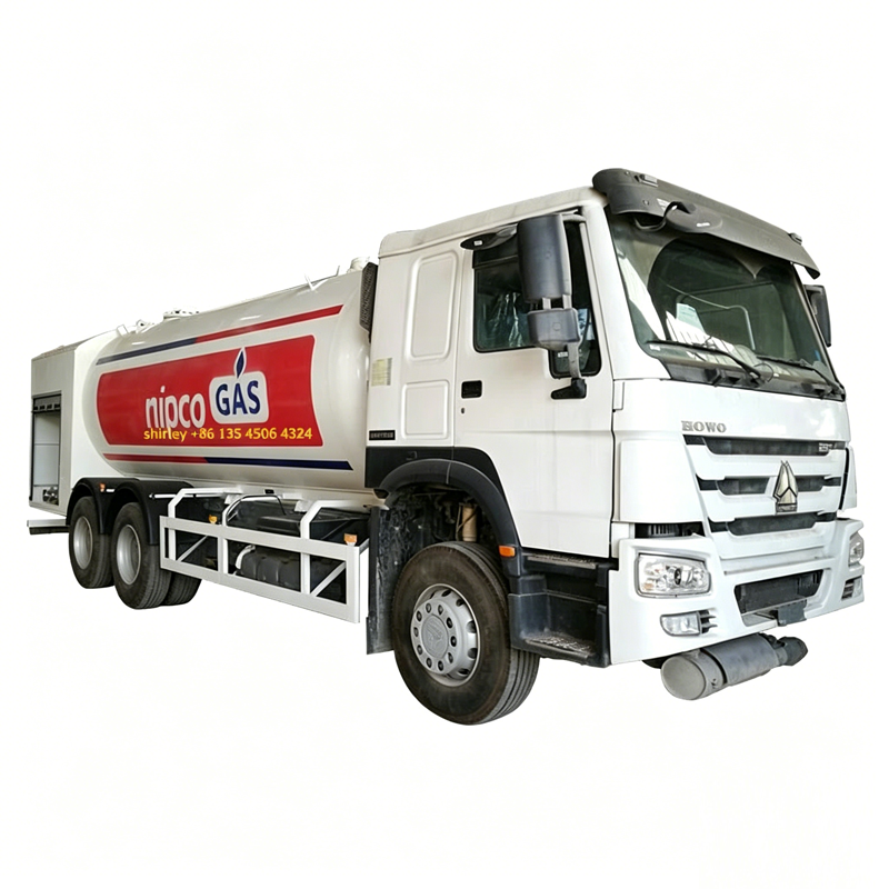 Howo 10 Rodas 24000L Propano TankTruck