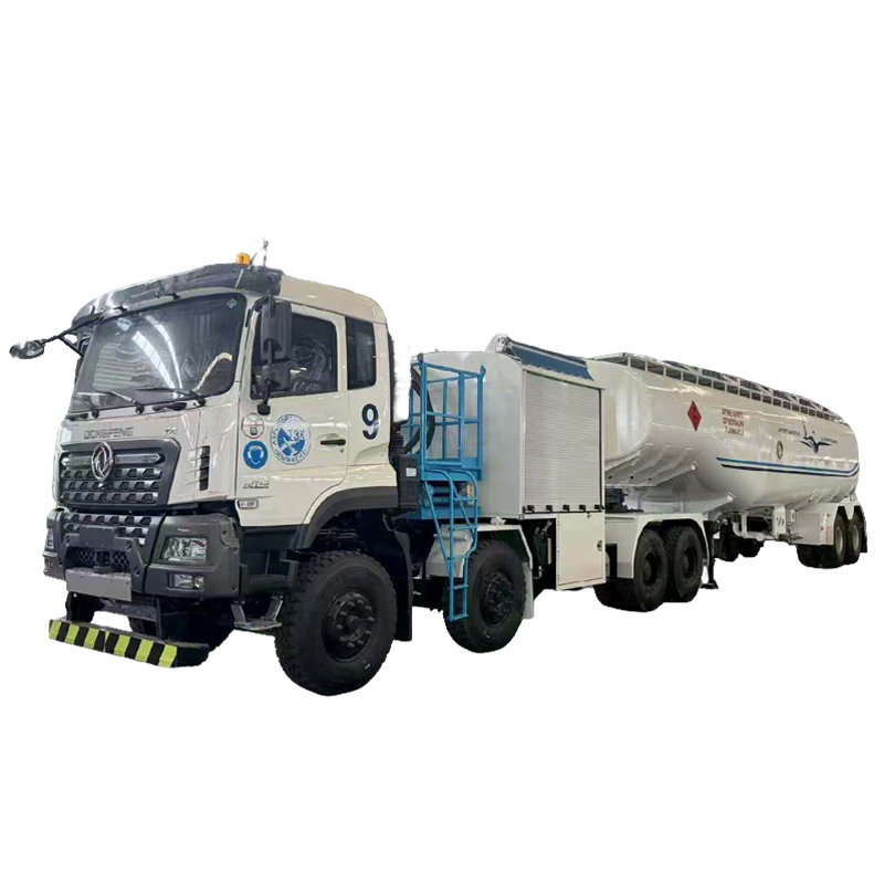 Dongfeng Tianlong 60000L Semi-reboque Avi&atilde;o Reabastecimento Caminh&atilde;o