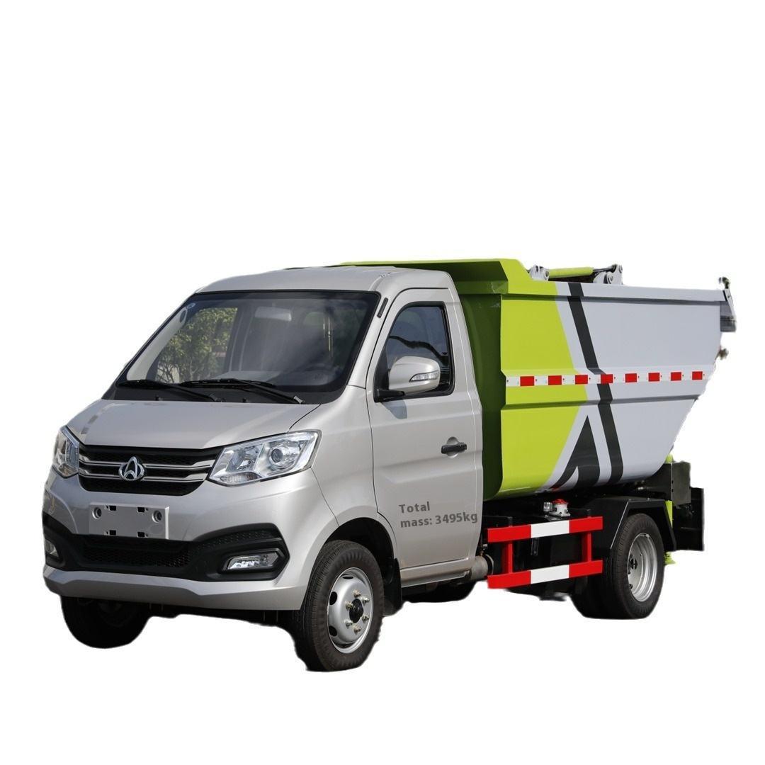Changan Direct Fabricante Auto-descarregando Caminh&atilde;o De Lixo Diesel Vazamento-livre Gancho T